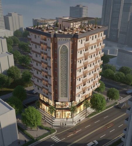 highway corner elevation 2